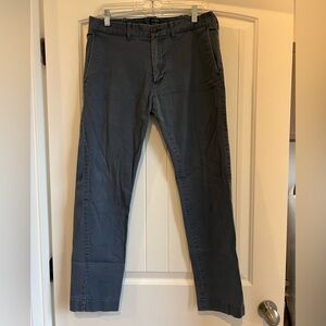 J. Crew Men's Slate Gray Chinos